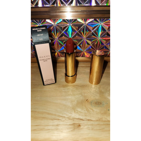 Gucci Other - Gucci Rouge a Levres Satin Lipstick Red